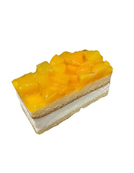 Gluten-Lactosevrij Perzik Roomkaas Gebak