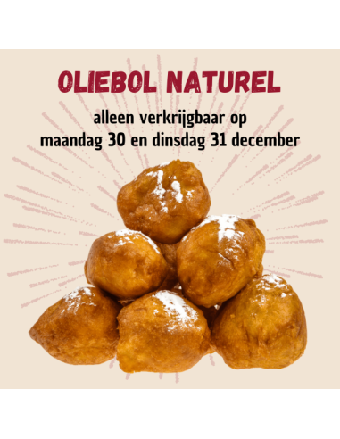 Oliebollen naturel