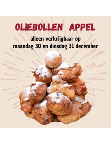 Oliebollen appel