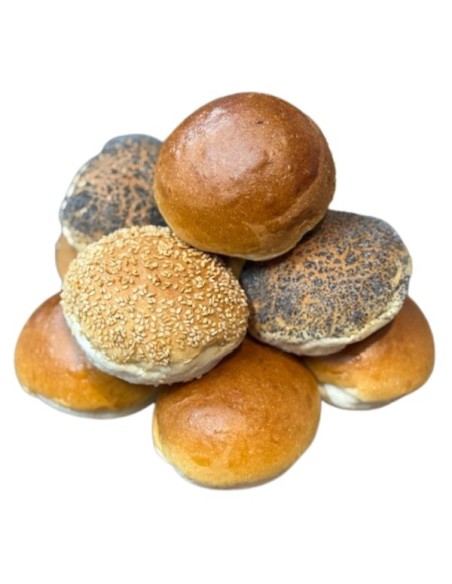 10 Mini Broodjes Wit Gesorteerd