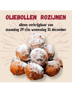 Oliebollen rozijnen