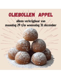 Oliebollen Appel