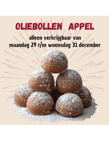 Oliebollen Appel