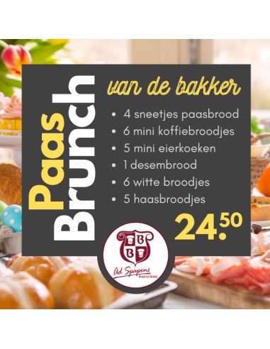 Paasbrunch van de bakker