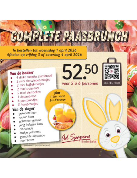 Paasbrunch Compleet  ( 5 - 6 pers.)